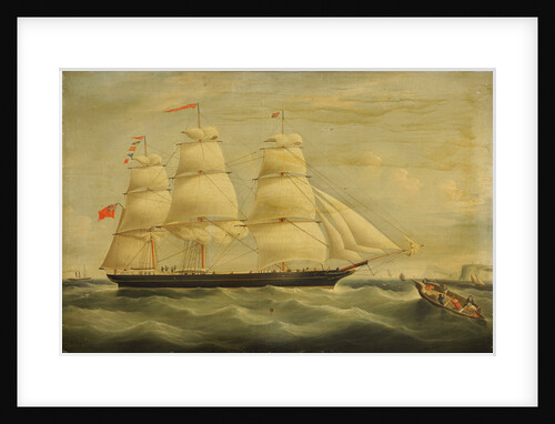 The clipper 'Christopher Newton' by Richard Ball Spencer