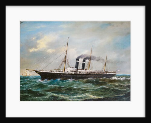 The steamship 'City of New York' (1888) by H. McKlown