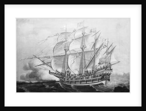 HMS 'Great Harry' by British School