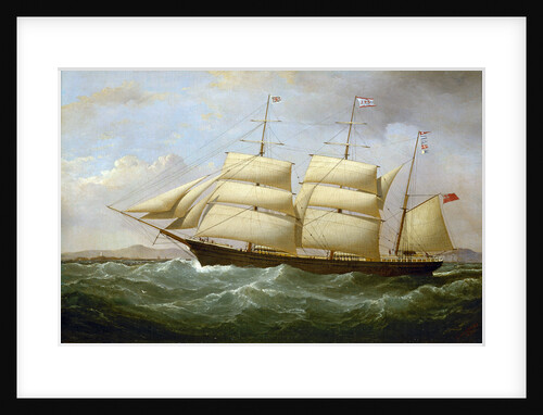 The barque 'Joseph Cunard' by Samuel Walters
