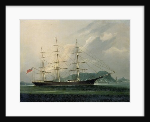 The ship 'Moravian' by Chinese School