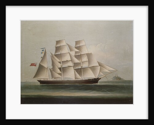 The barque 'Pathfinder' by Chinese School