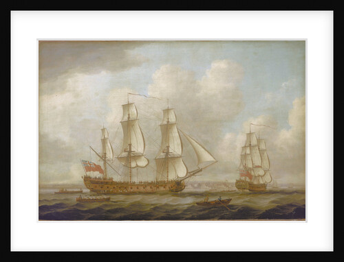 The East Indiaman 'Princess Royal' by John Cleveley