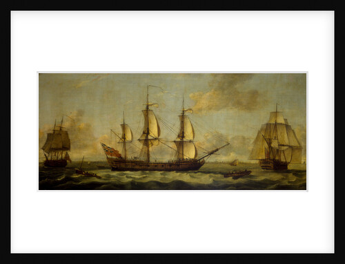 The Indiaman 'Royal Charlotte' by Robert Dodd