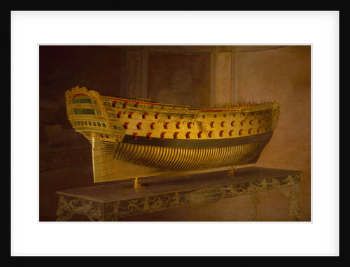 A model of HMS 'Royal George' by Joseph Marshall