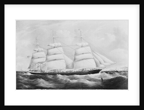 The clipper 'Scottish Chieftain' (1856) by Richard B Spencer