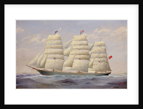 The tea clipper 'Thermopylae' by F.I. Sorensen