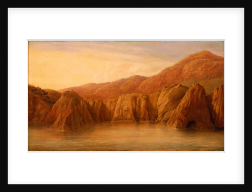Salvage of stores and treasure from HMS 'Thetis' at Cape Frio by John Christian Schetky