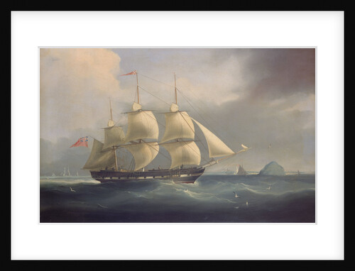 The Indiaman 'Thomas Coutts' by James Miller Huggins