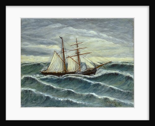 The schooner 'Touch-Me-Not' by G. R.