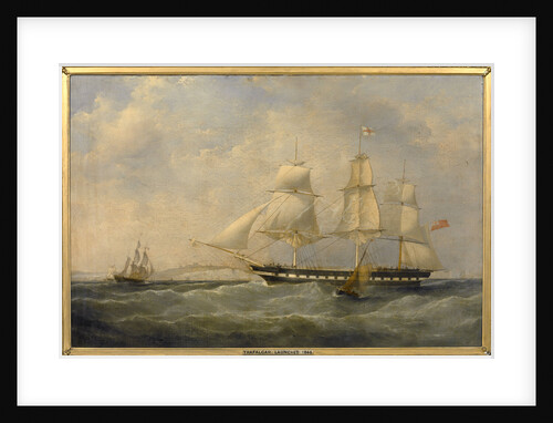 The East Indiaman 'Trafalgar' by William John Huggins