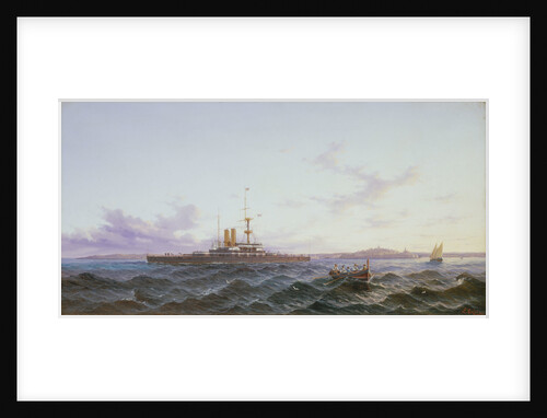 HMS 'Trafalgar' by Luigi Galea