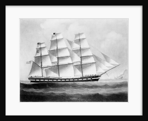 The ship 'Tyburnia' (1857) by British School