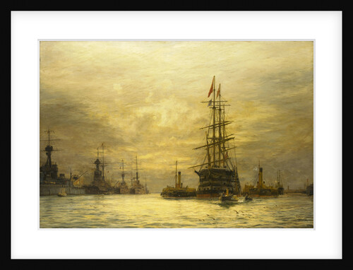 The last voyage of 'HMS Victory', 1922 by William Lionel Wyllie