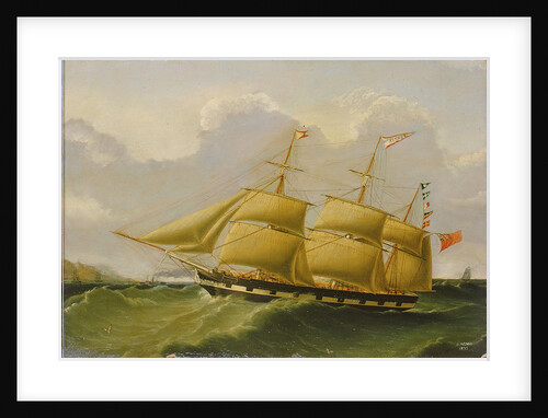 The barque 'William Fisher' by Joseph Heard