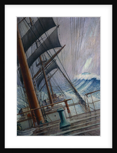 A deck scene on the 'Wiscombe Park' by John Everett