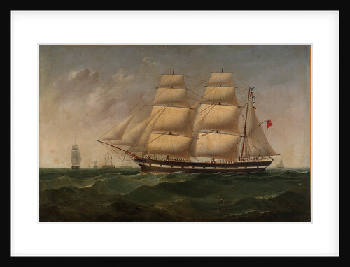 The barque Rajah of Sarawak by Samuel Walters