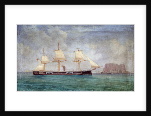 The turret ship HMS 'Captain' by Domenico