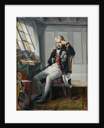 Viscount Horatio Nelson before the Battle of Trafalgar by George Lucy Good