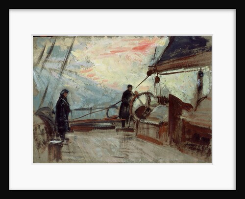 The deck of the 'Suzanne' by John Everett