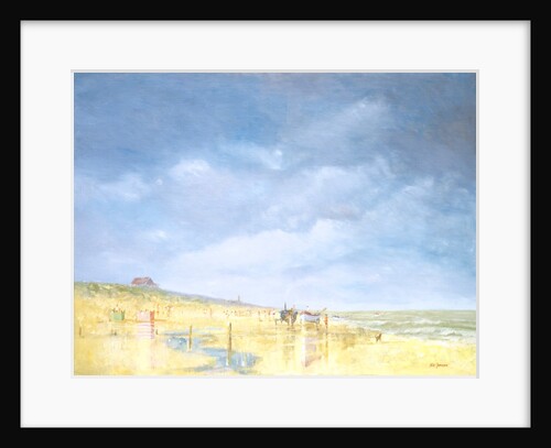 Crab boats at Happisburgh on the Norfolk coast by Peter Jamieson