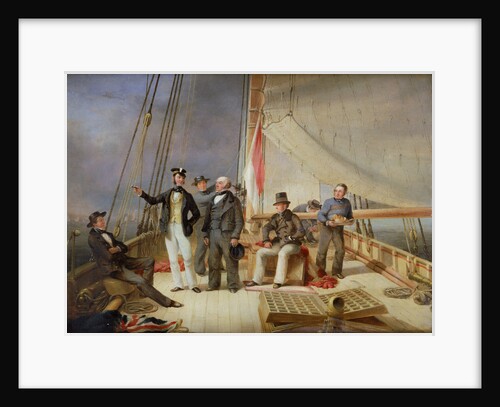 On board the yacht 'Alarm' by Nicolas Matthew Condy