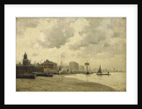Greenwich ferry by E. Aubrey Hunt