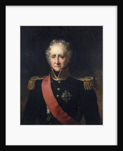 Portrait of an admiral, circa 1830 by British School
