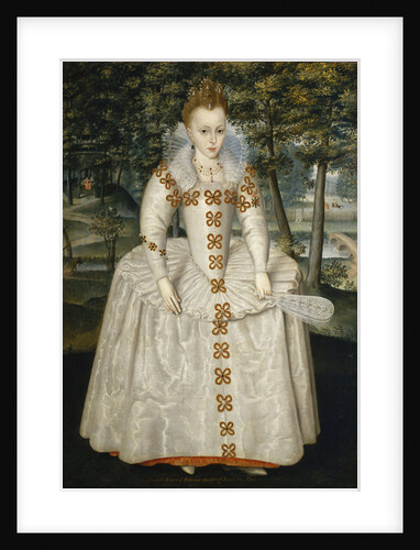 Princess Elizabeth (Elizabeth of Bohemia, 'The Winter Queen'), 1596–1662, aged seven by Robert Peake