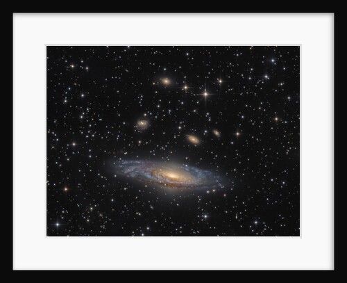 NGC7331: The Deer Lick Group by Bernard Miller