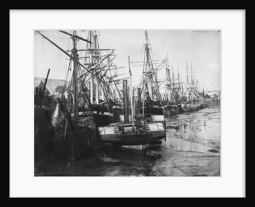 Shipping at low tide, Swansea by unknown