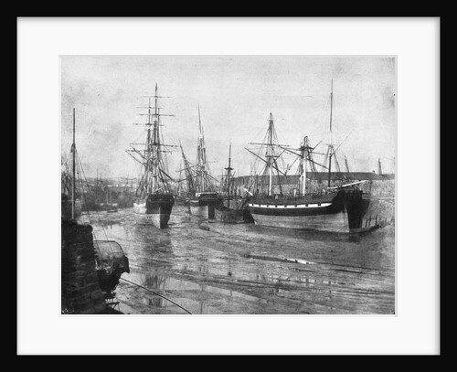 Shipping at low tide, Swansea by unknown