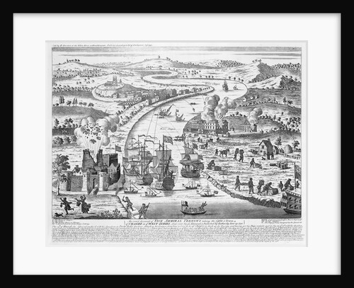 An Exact Account of Vice Admiral Vernon's taking the Castle & Town of Chagre in the West Indies (with key and description of action) by Henry Overton
