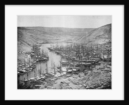 British Ships at Balaclava, 1855 by unknown