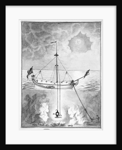 18th century diving apparatus by unknown