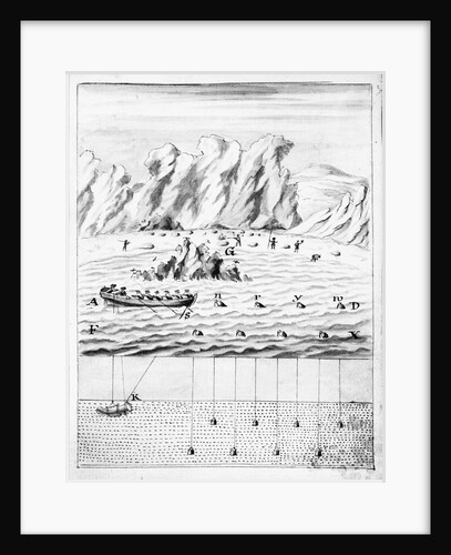 18th century diving apparatus by unknown