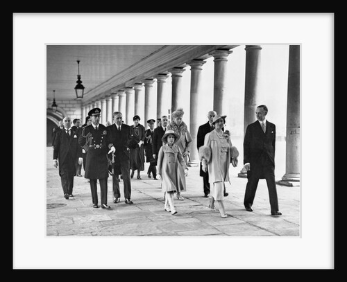 Royal opening of the National Maritime Museum by King George VI, 1937 by unknown