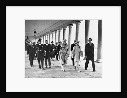 Royal opening of the National Maritime Museum by King George VI, 1937 by unknown