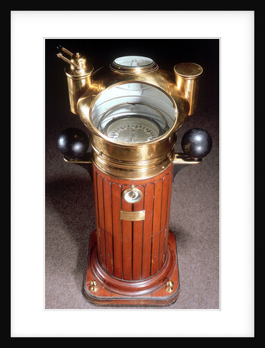 Binnacle and compass, 1876 by William Thomson
