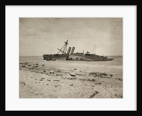 'Colombo' wrecked on Minicoy Island by unknown