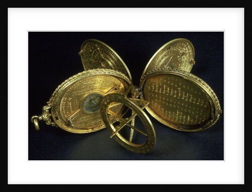 Astronomical compendium, all leaves by Humphrey Cole