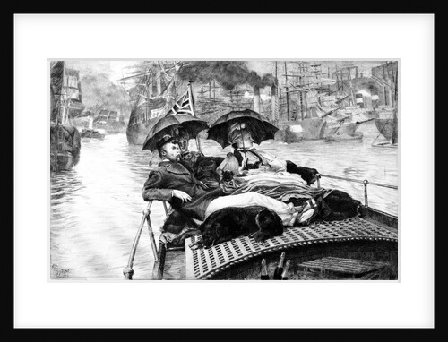 The Thames by James Jacques Joseph Tissot