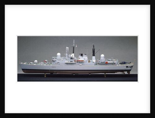 Type 42 destroyer, HMS Sheffield (1971) by John R. Haynes