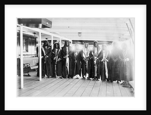 Deck scene aboard troopship RIM 'Hardinge' (1900) by Unknown