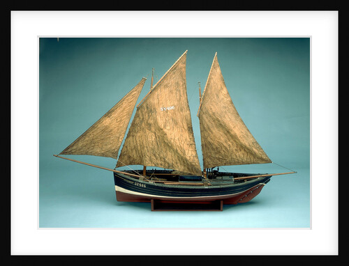 'Muirneag', port broadside by George MacLeod