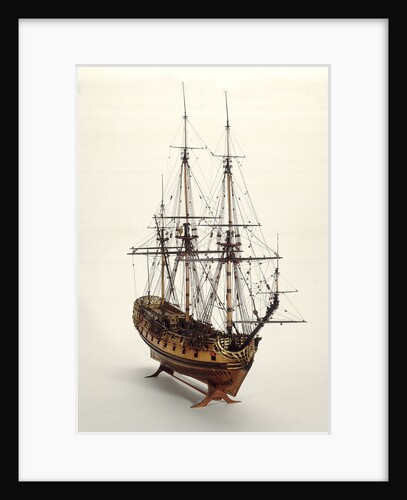 Ship of 40 guns by unknown