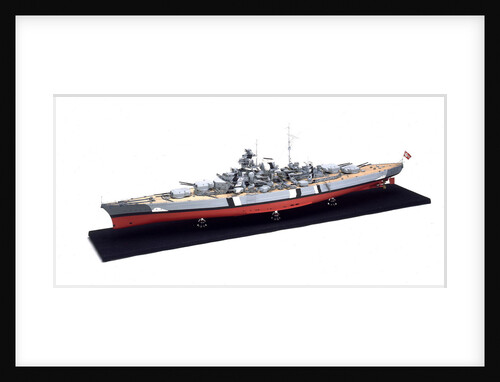 'Bismarck', port view by H. G. Sitford