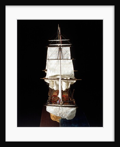 'Endeavour', bow, dead ahead by Robert A. Lightley