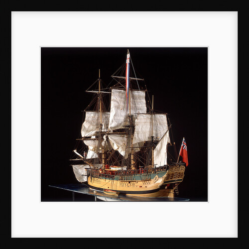 'Endeavour', port stern quarter by Robert A. Lightley