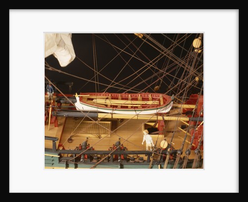 'Endeavour', deck detail, yawl by Robert A. Lightley